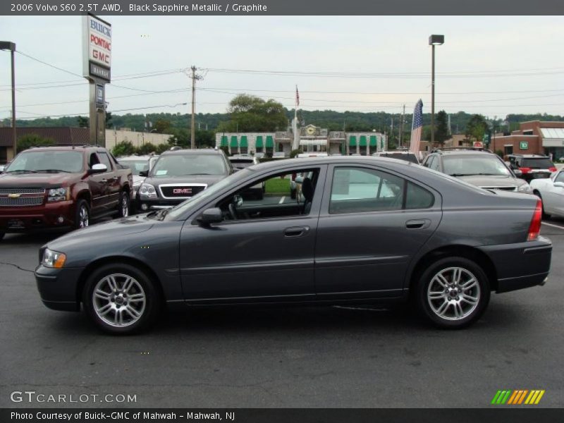 Black Sapphire Metallic / Graphite 2006 Volvo S60 2.5T AWD