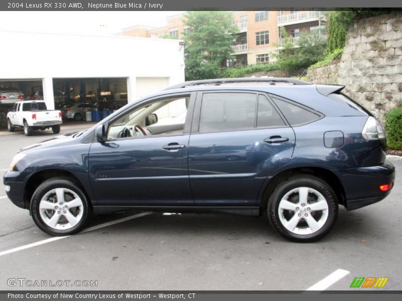 Neptune Blue Mica / Ivory 2004 Lexus RX 330 AWD