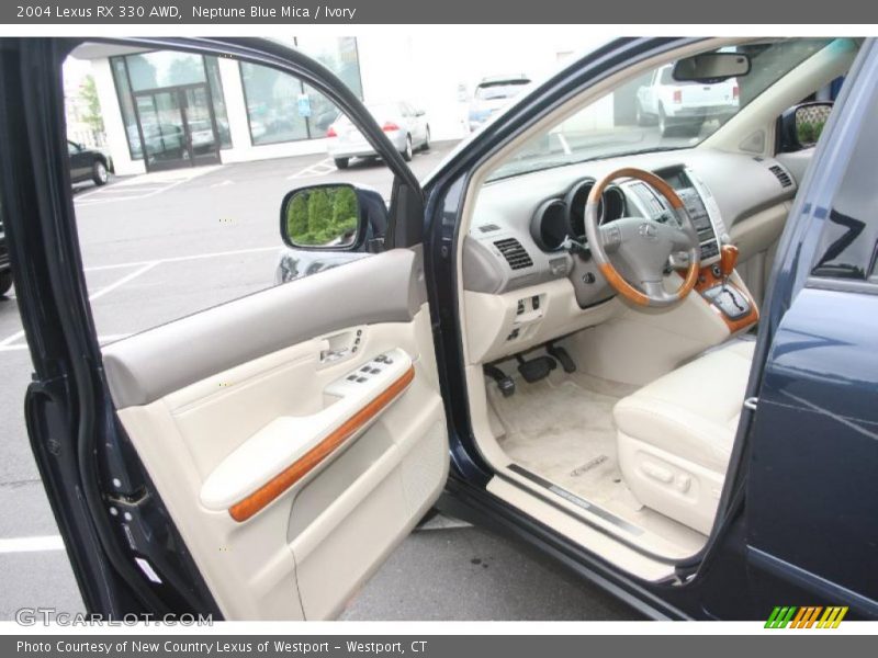 Neptune Blue Mica / Ivory 2004 Lexus RX 330 AWD