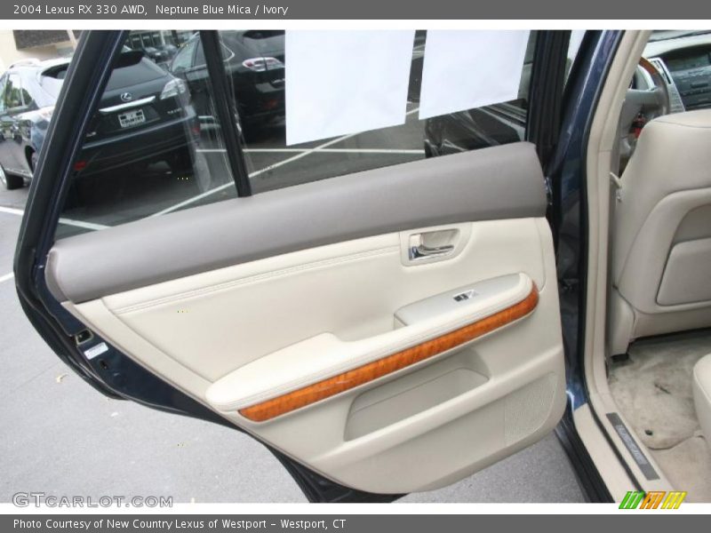 Neptune Blue Mica / Ivory 2004 Lexus RX 330 AWD