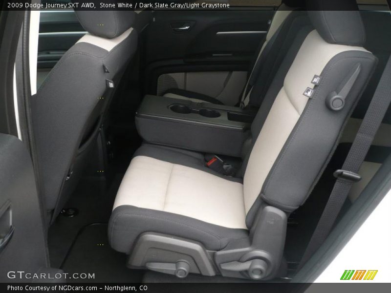 Stone White / Dark Slate Gray/Light Graystone 2009 Dodge Journey SXT AWD