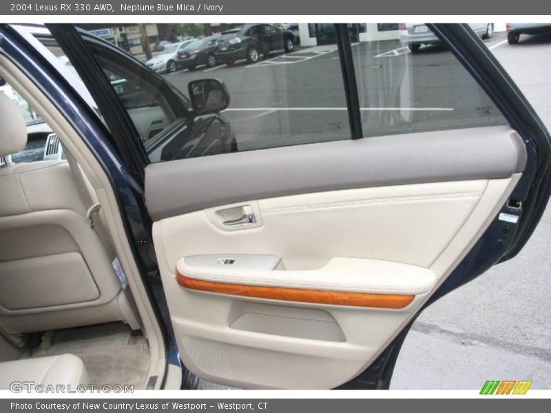 Neptune Blue Mica / Ivory 2004 Lexus RX 330 AWD