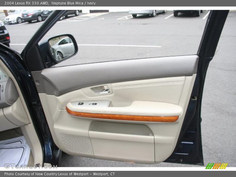 Neptune Blue Mica / Ivory 2004 Lexus RX 330 AWD
