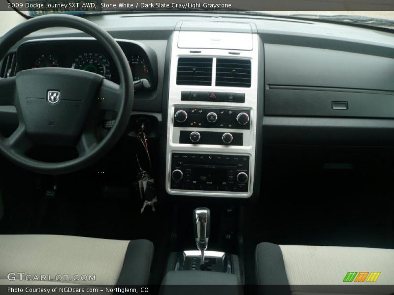 Stone White / Dark Slate Gray/Light Graystone 2009 Dodge Journey SXT AWD