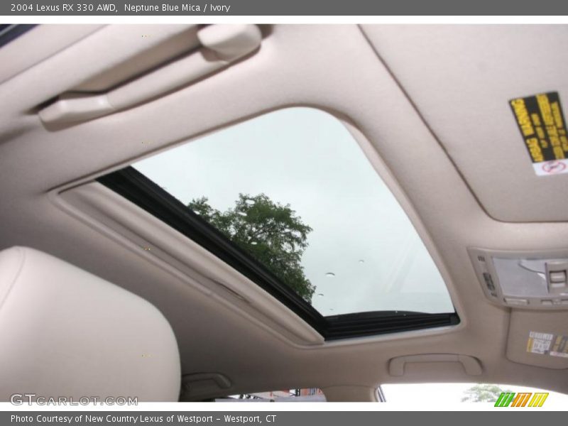 Neptune Blue Mica / Ivory 2004 Lexus RX 330 AWD