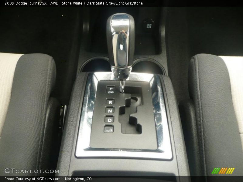 Stone White / Dark Slate Gray/Light Graystone 2009 Dodge Journey SXT AWD