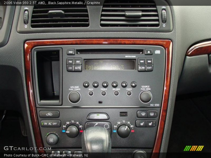 Black Sapphire Metallic / Graphite 2006 Volvo S60 2.5T AWD