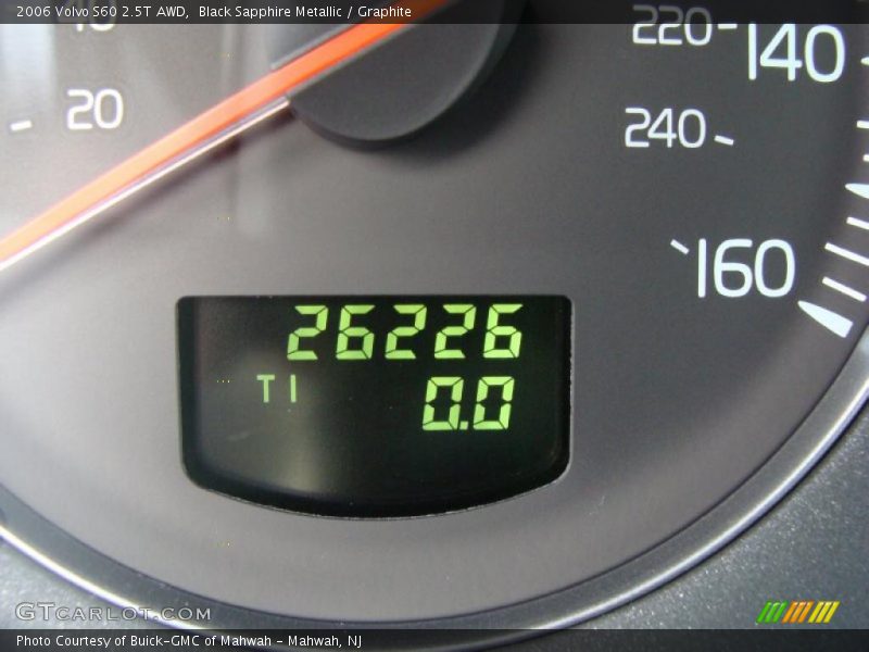 Black Sapphire Metallic / Graphite 2006 Volvo S60 2.5T AWD