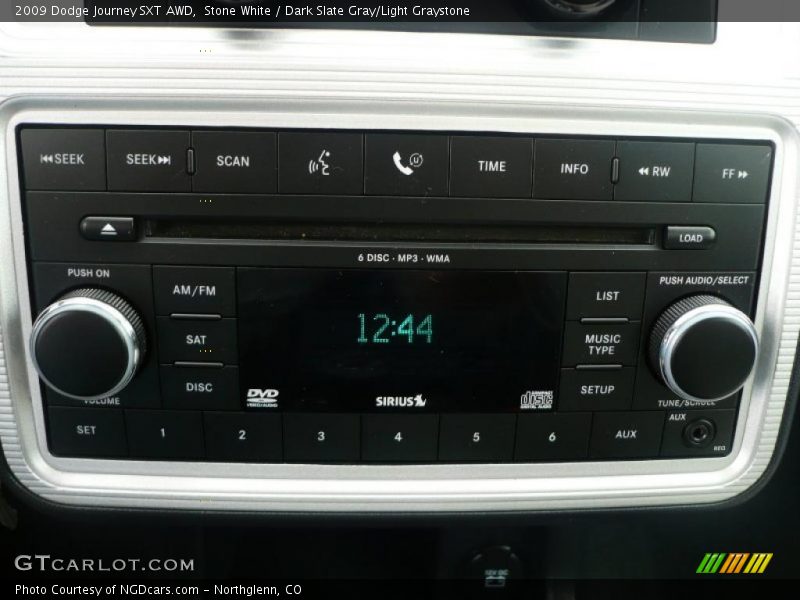 Stone White / Dark Slate Gray/Light Graystone 2009 Dodge Journey SXT AWD