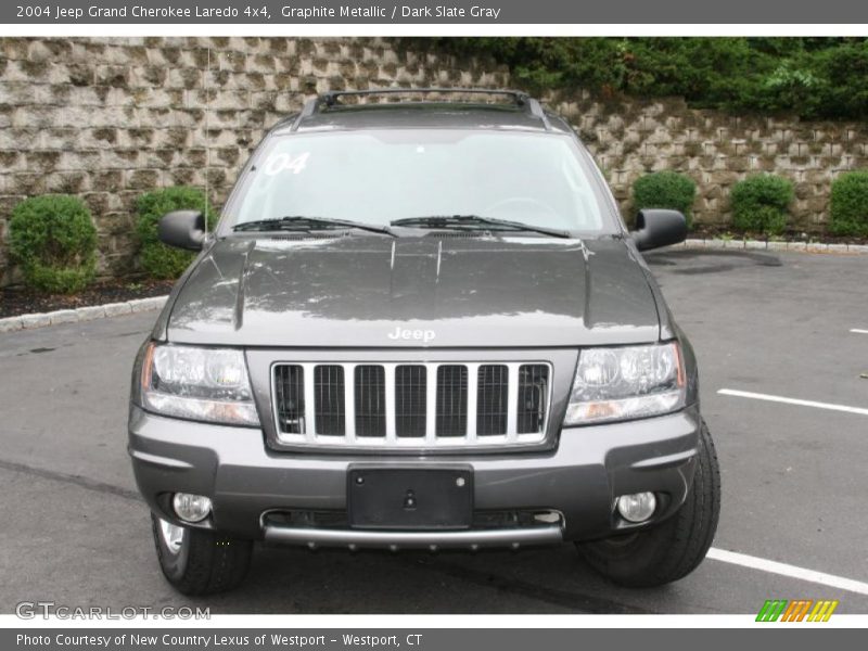 Graphite Metallic / Dark Slate Gray 2004 Jeep Grand Cherokee Laredo 4x4