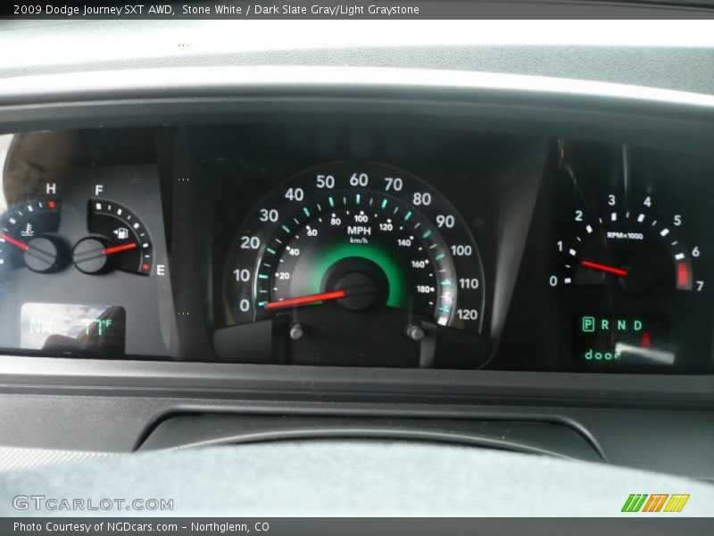 Stone White / Dark Slate Gray/Light Graystone 2009 Dodge Journey SXT AWD