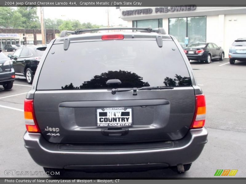 Graphite Metallic / Dark Slate Gray 2004 Jeep Grand Cherokee Laredo 4x4
