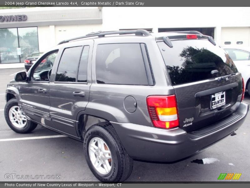 Graphite Metallic / Dark Slate Gray 2004 Jeep Grand Cherokee Laredo 4x4