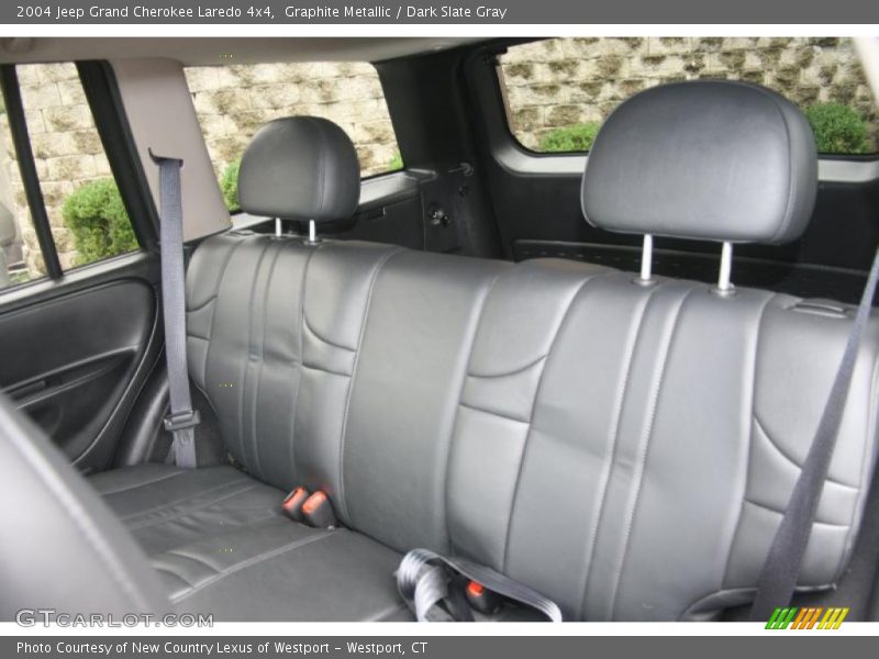 Graphite Metallic / Dark Slate Gray 2004 Jeep Grand Cherokee Laredo 4x4