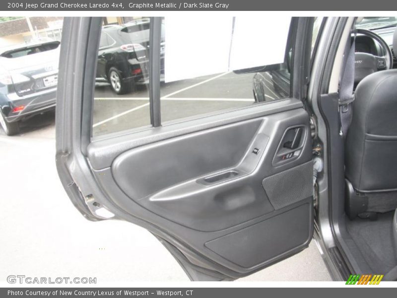 Graphite Metallic / Dark Slate Gray 2004 Jeep Grand Cherokee Laredo 4x4