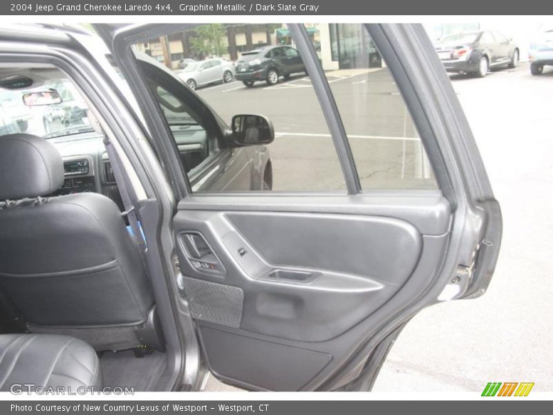 Graphite Metallic / Dark Slate Gray 2004 Jeep Grand Cherokee Laredo 4x4