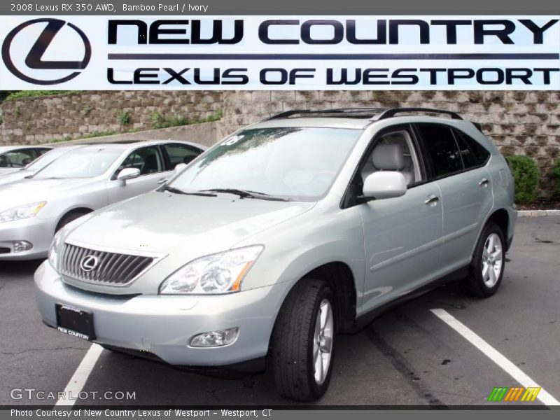 Bamboo Pearl / Ivory 2008 Lexus RX 350 AWD