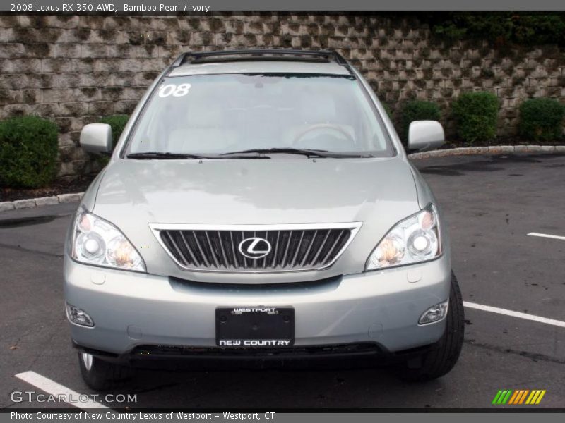 Bamboo Pearl / Ivory 2008 Lexus RX 350 AWD