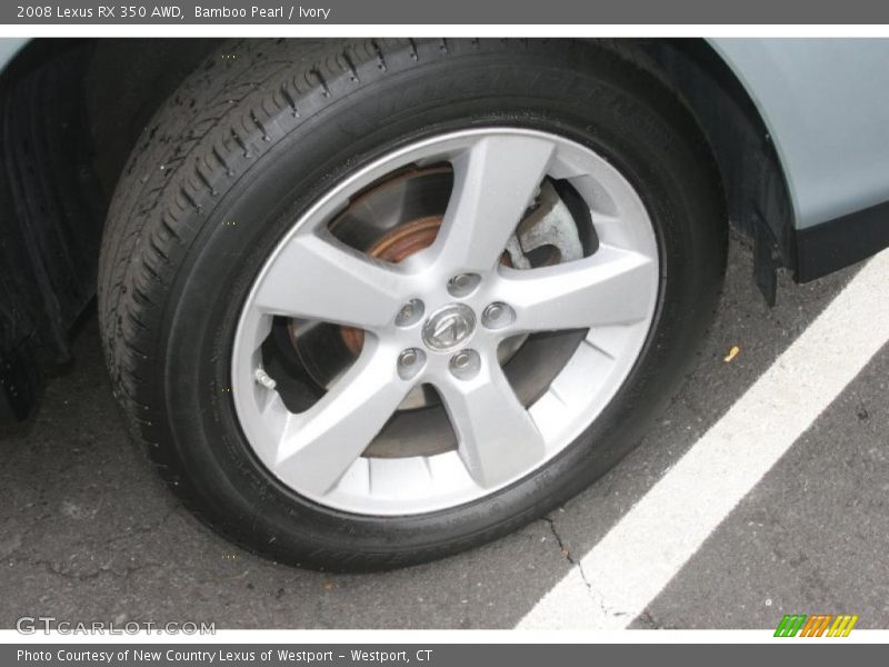 Bamboo Pearl / Ivory 2008 Lexus RX 350 AWD