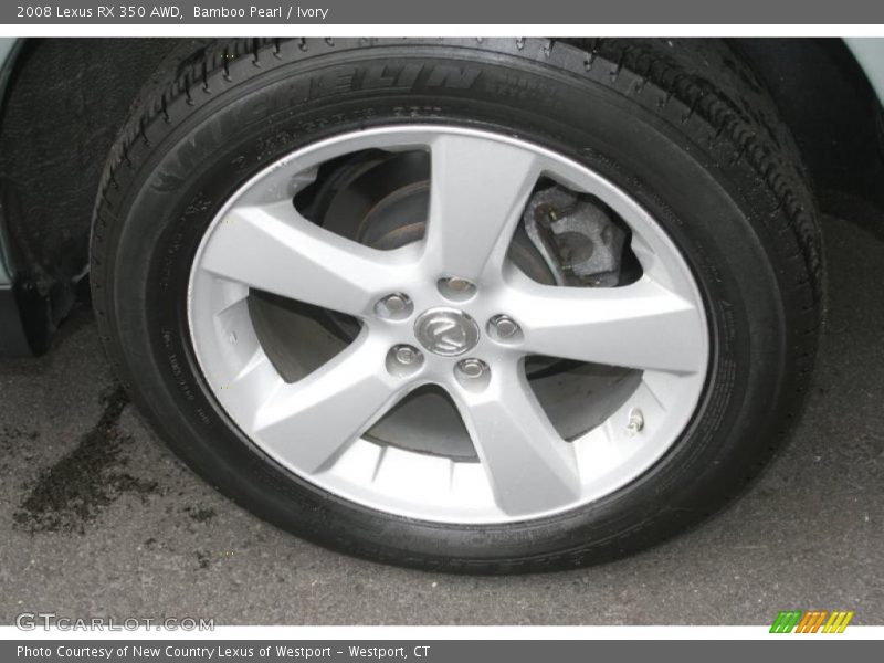 Bamboo Pearl / Ivory 2008 Lexus RX 350 AWD