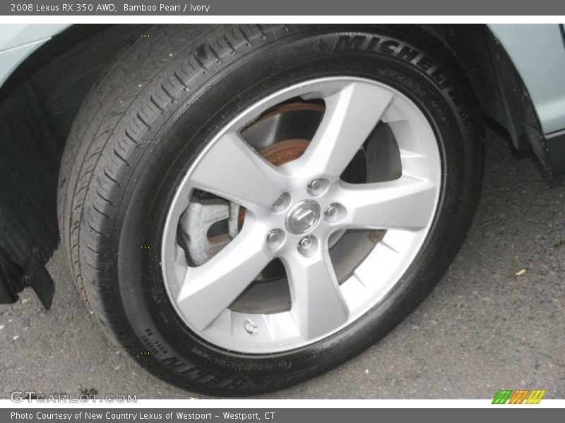 Bamboo Pearl / Ivory 2008 Lexus RX 350 AWD