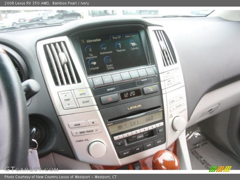 Bamboo Pearl / Ivory 2008 Lexus RX 350 AWD