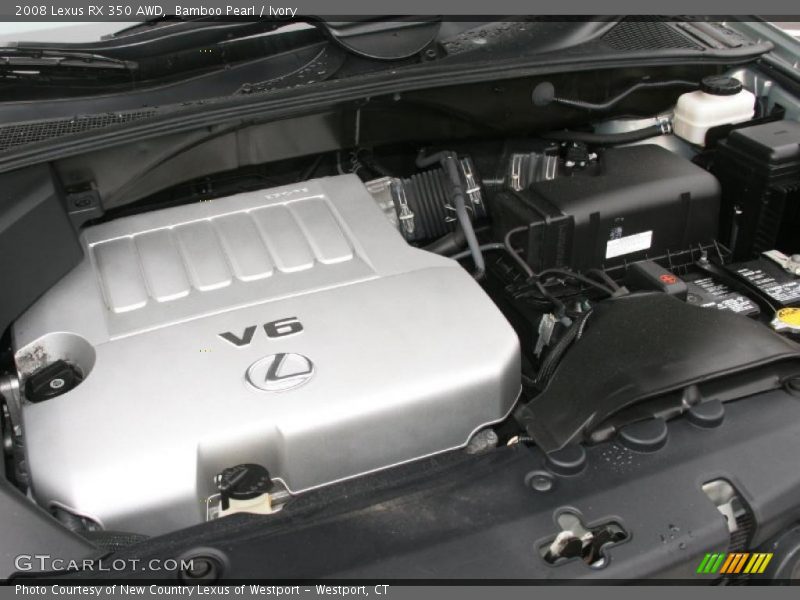 Bamboo Pearl / Ivory 2008 Lexus RX 350 AWD