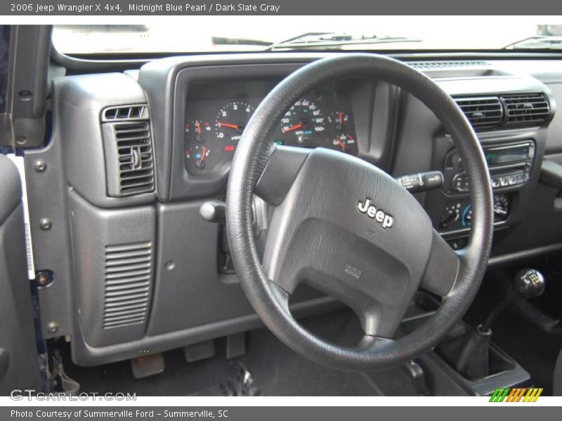 Midnight Blue Pearl / Dark Slate Gray 2006 Jeep Wrangler X 4x4