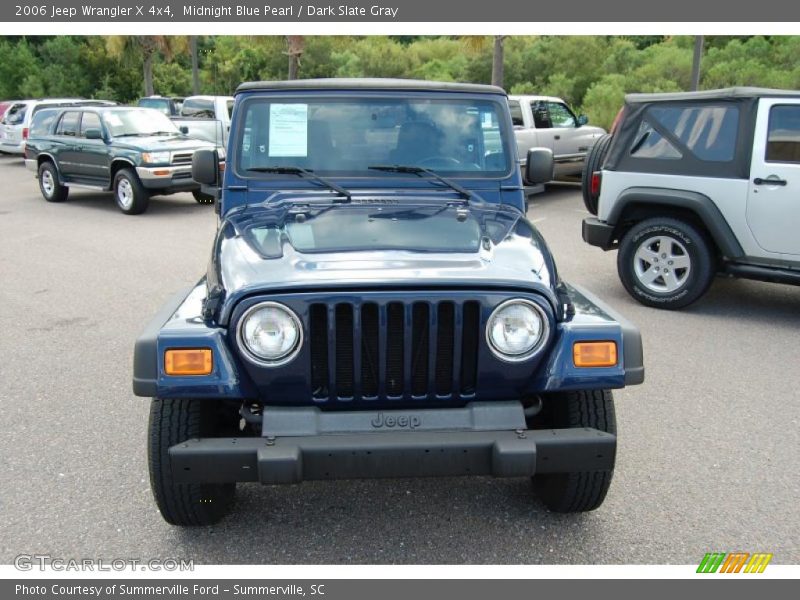 Midnight Blue Pearl / Dark Slate Gray 2006 Jeep Wrangler X 4x4