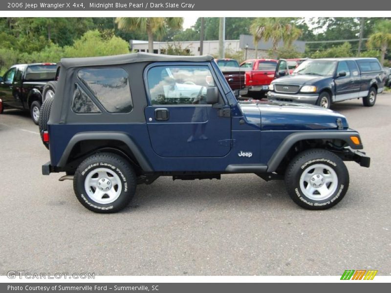 Midnight Blue Pearl / Dark Slate Gray 2006 Jeep Wrangler X 4x4