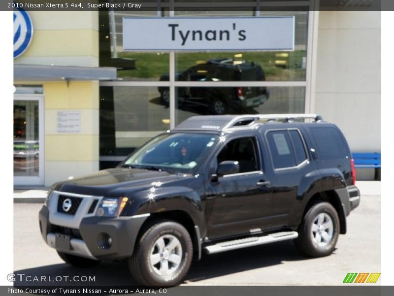 Super Black / Gray 2010 Nissan Xterra S 4x4