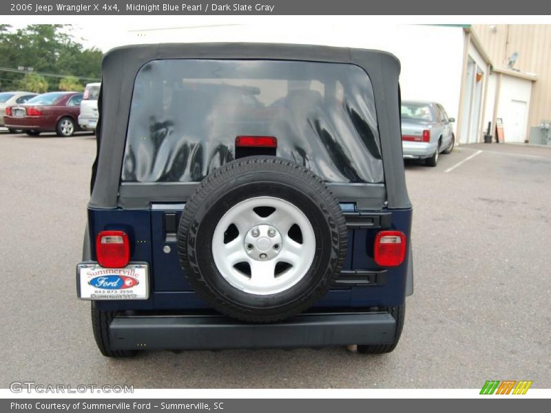 Midnight Blue Pearl / Dark Slate Gray 2006 Jeep Wrangler X 4x4