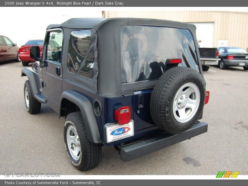 Midnight Blue Pearl / Dark Slate Gray 2006 Jeep Wrangler X 4x4