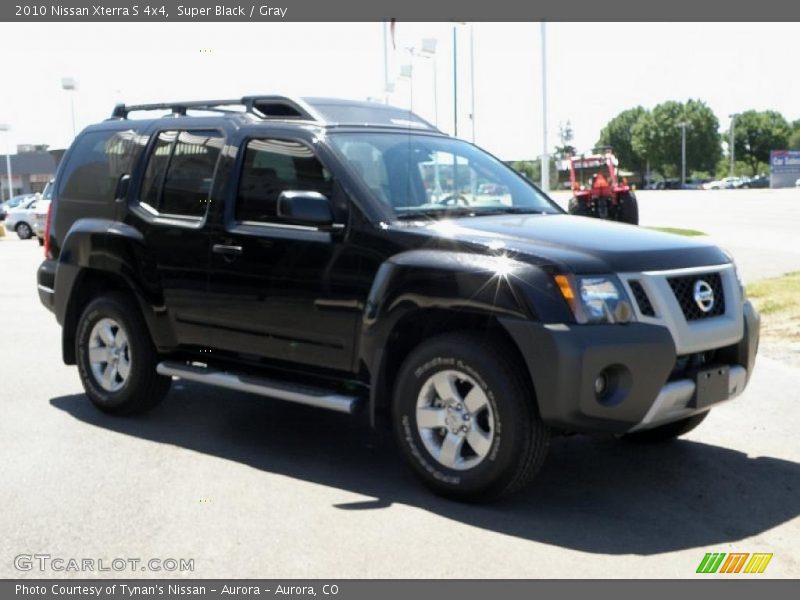 Super Black / Gray 2010 Nissan Xterra S 4x4