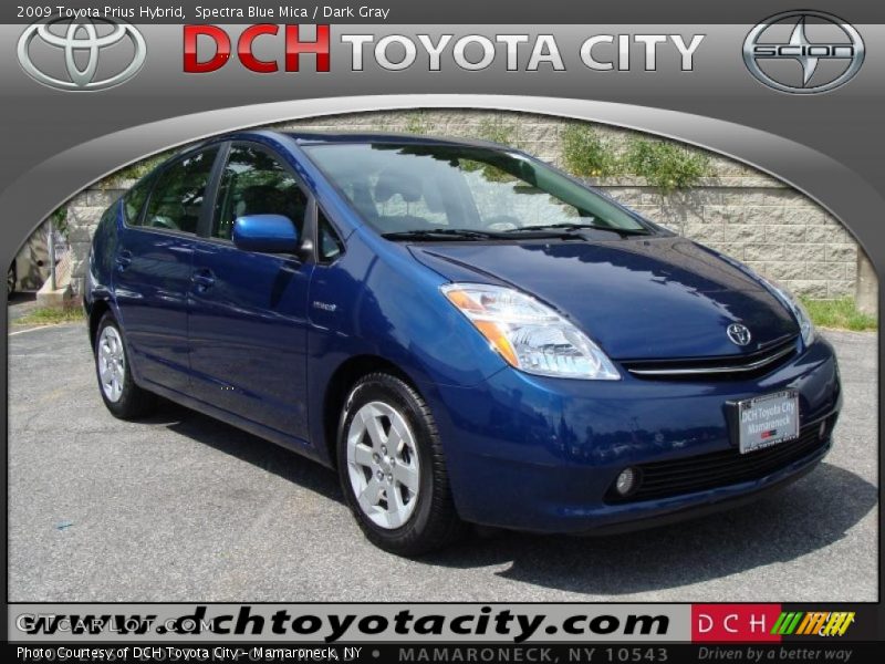 Spectra Blue Mica / Dark Gray 2009 Toyota Prius Hybrid