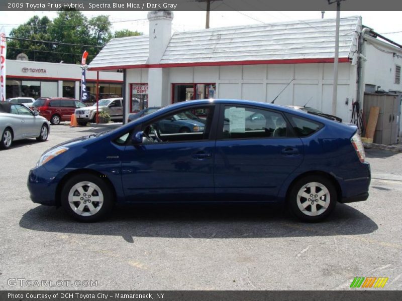 Spectra Blue Mica / Dark Gray 2009 Toyota Prius Hybrid