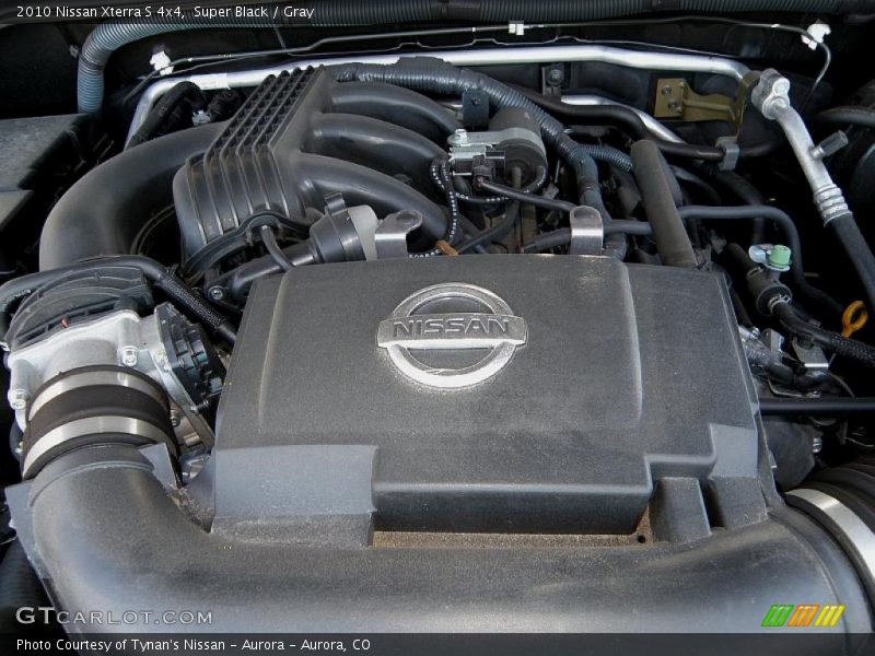 Super Black / Gray 2010 Nissan Xterra S 4x4