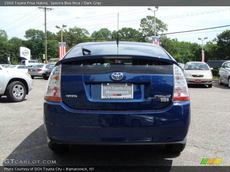 Spectra Blue Mica / Dark Gray 2009 Toyota Prius Hybrid