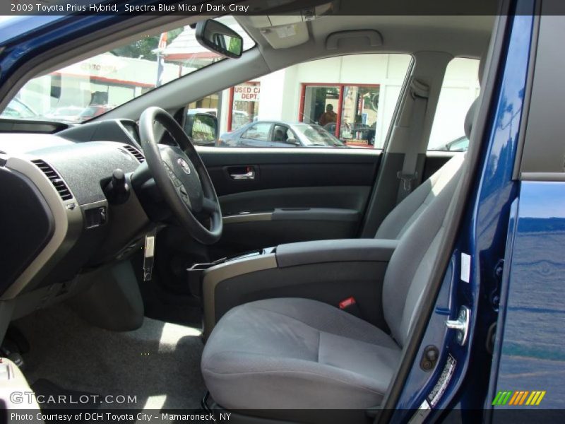 Spectra Blue Mica / Dark Gray 2009 Toyota Prius Hybrid