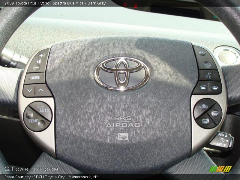 Spectra Blue Mica / Dark Gray 2009 Toyota Prius Hybrid