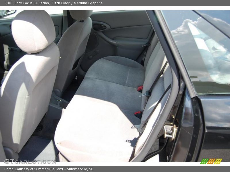 Pitch Black / Medium Graphite 2002 Ford Focus LX Sedan