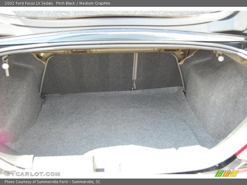 Pitch Black / Medium Graphite 2002 Ford Focus LX Sedan