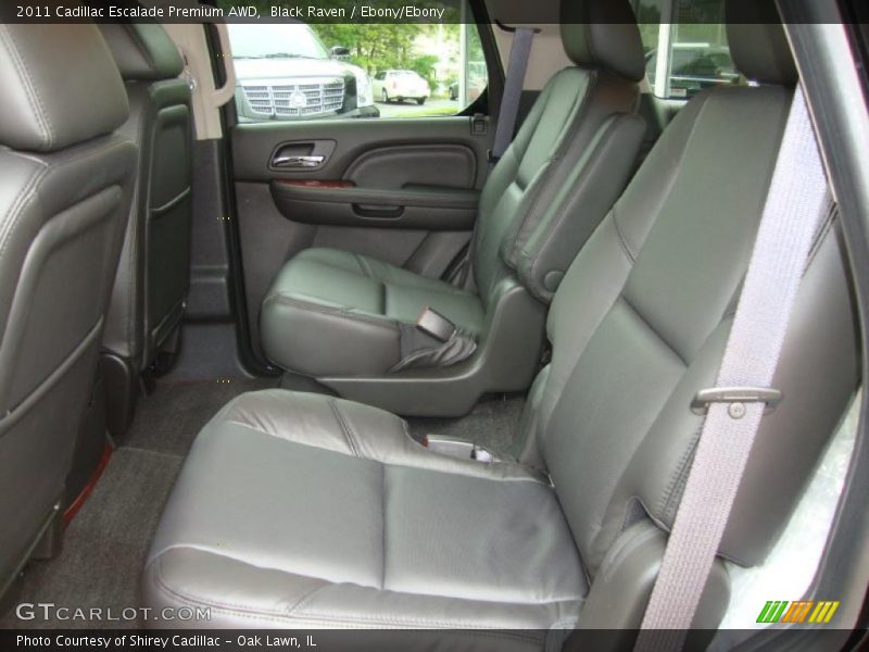 Black Raven / Ebony/Ebony 2011 Cadillac Escalade Premium AWD