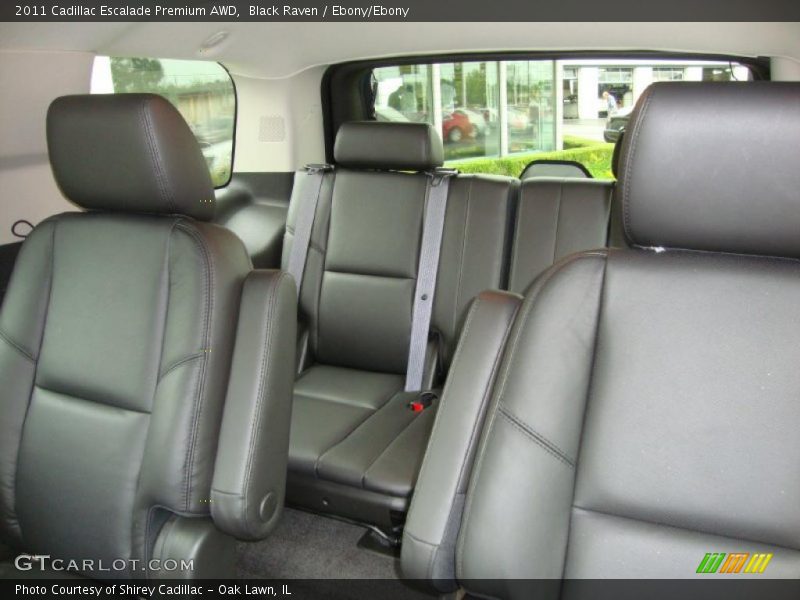 Black Raven / Ebony/Ebony 2011 Cadillac Escalade Premium AWD