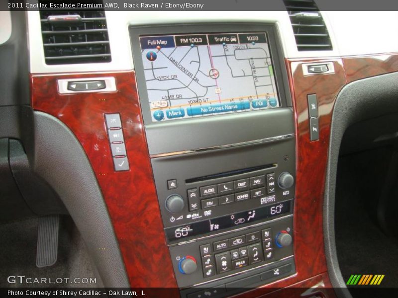 Black Raven / Ebony/Ebony 2011 Cadillac Escalade Premium AWD