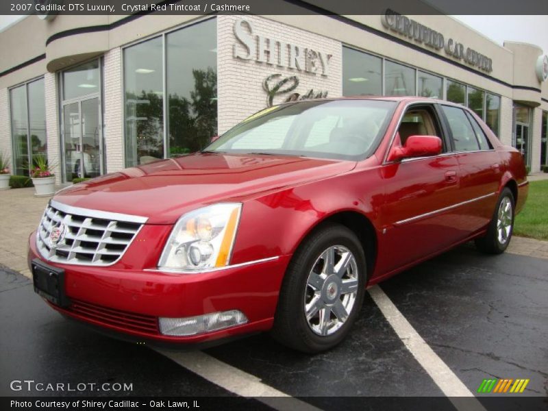 Crystal Red Tintcoat / Cashmere 2007 Cadillac DTS Luxury