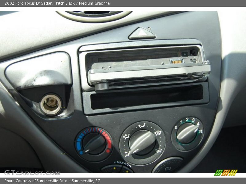 Pitch Black / Medium Graphite 2002 Ford Focus LX Sedan