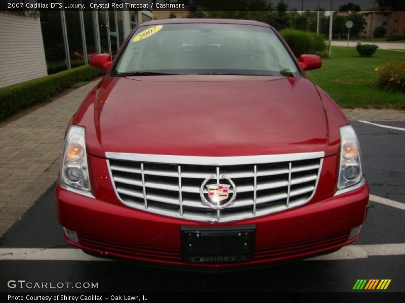 Crystal Red Tintcoat / Cashmere 2007 Cadillac DTS Luxury