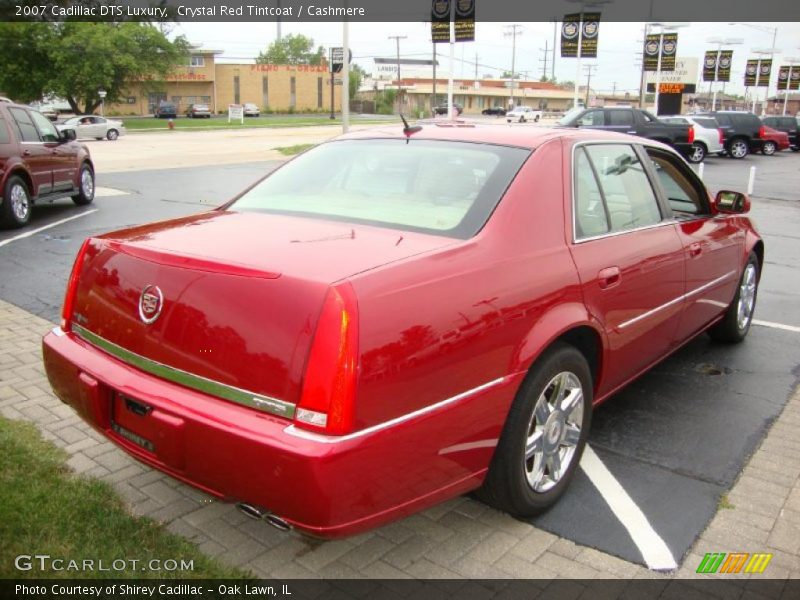 Crystal Red Tintcoat / Cashmere 2007 Cadillac DTS Luxury