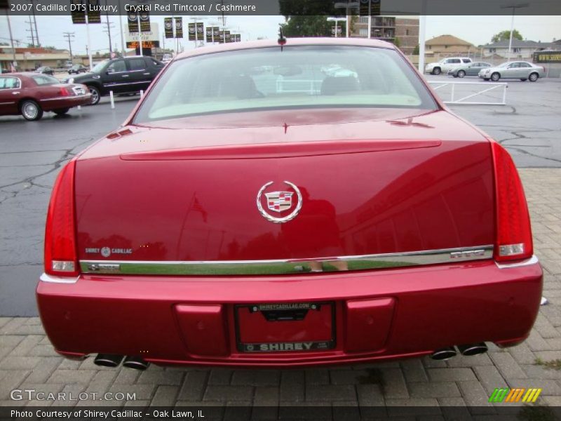 Crystal Red Tintcoat / Cashmere 2007 Cadillac DTS Luxury